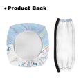 thumbnail image 3 of HELLHERO Floral Easter Egg Design 2 Pcs Rollator Walker Seat and Backrest Covers for Seniors, Dust Cover Easy to Install Rollator Walker Seat Back Cover Fleece Fabric for Park, 3 of 10