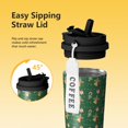 thumbnail image 3 of Christmas 18oz Double Drinking Coffee Mug – Vacuum Insulated Stainless Steel Travel Cup with Leakproof Lid, 316 Steel Thermos Tumbler for Hot & Cold Beverages, 3 of 7