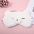 thumbnail image 2 of Coofit Sleep Mask Breathable Cartoon Plush Adorable Fashion Night Blindfold Eye Cover, 2 of 10
