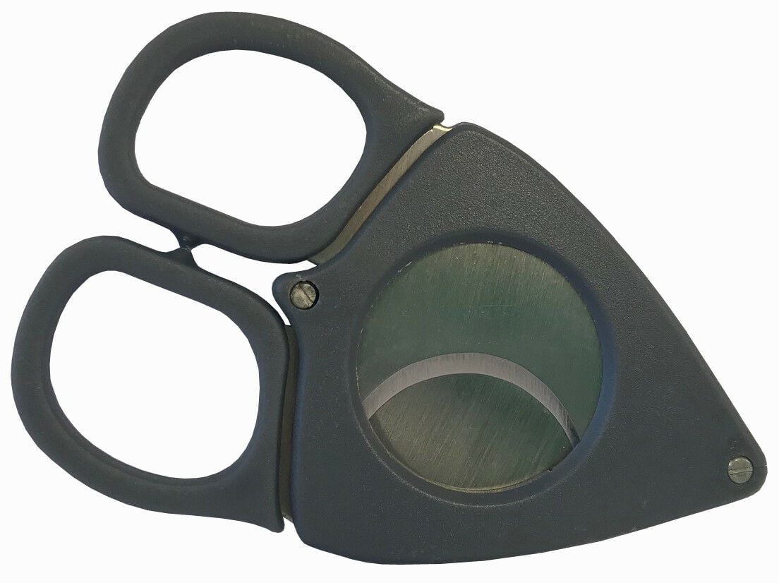 Gunmetal Credo Stainless Steel Double Blade 70 Ring Gauge Cigar Cutter