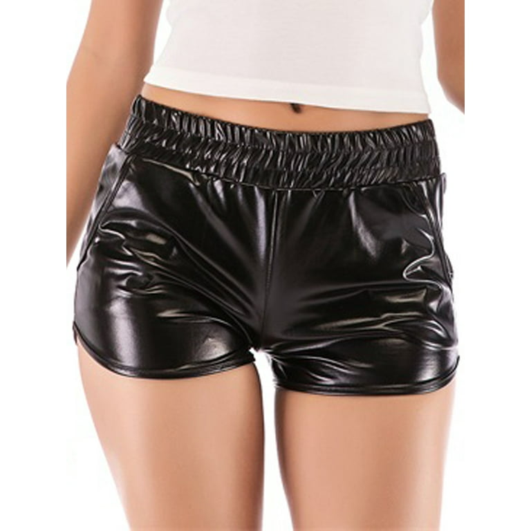 Metallic top shorts walmart