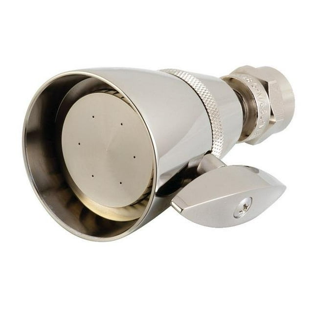 Kingston Brass K132A6 Pommeau de Douche Réglable 2.25 Po. O.D., Nickel Poli