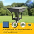 thumbnail image 6 of Solar Pathway Lights Outdoor, IP65 Waterproof Solar Outdoor Lights with 4 Lighting Modes, for Walkway Lawn Patio Backyard 6 Pack, 6 of 9