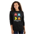 thumbnail image 3 of Problem Solved Pacman Long Sleeve TShirt Men Women Brisco Brands S, 3 of 6