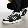 thumbnail image 4 of Adi-das Originals Forum Low Men’s Sneaker Shoe Athletic Black Footwear #857, 4 of 6