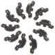 thumbnail image 2 of Decorative Doorknob Pull Handle Home Handles European Style Black 7.6X3.5X1.3CM Zinc Alloy 10Pcs, 2 of 2