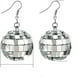 thumbnail image 3 of Pendientes de estilo retro nostálgico con diseño de cruz europea y americana, pendientes de plata de 24 mm, 3 of 6
