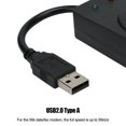 thumbnail image 2 of HLONK USB 56K Voice Fax Data External V.90 V.92 Modem With Dual Ports  Compatible With Windows 98SE/2000/ME/XP/Vista/Win 7 And Support Auto-Dial  Tone And Pulse Dialing  Auto Answer  Auto, 2 of 10