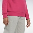 thumbnail image 4 of Reebok Apparel  Women's Ri Bl Fleece Crew Reebok Training App Women Pink , S/P Reg US, 4 of 5