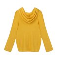 thumbnail image 2 of Aloohaidyvio Sweaters for Women,Women Fashion Loose Large Size Solid Color Hood Long Sleeves Sweater Tops, 2 of 6
