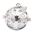 thumbnail image 1 of of Life Cage Locket Essential Beads Cage Pendant Pendant with Gemstone Bead Included White, 1 of 8
