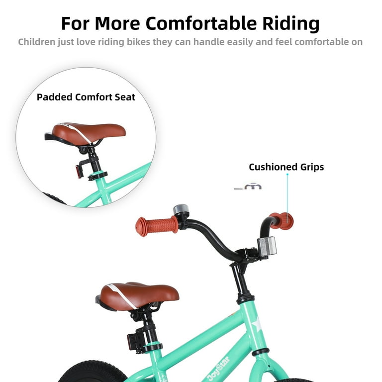 JOYSTAR Totem Kids Bike 2 9 Years BMX Style Training Wheels Kickstand Handbrake Colors Available Walmart
