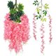 thumbnail image 1 of PTOOTP 12 piezas de glicina artificial colgante, guirnalda de glicina artificial, decoración para el hogar y la boda., 1 of 8