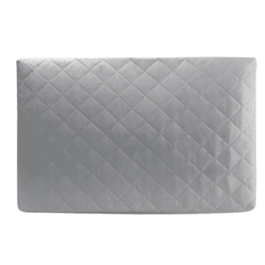 GJX Air Conditioner Covers for Outside,Dual Waterproof Design Ac Unit Covers Outdoor,Dust and Windproof Protection High Durability Fabric Material Ac Covers for Inside,Grey,20.8*15*3.5Inch