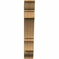 thumbnail image 6 of Ekena Millwork 6"W x 28"D x 36"H Balboa Traditional Rough Sawn Bracket, Western Red Cedar, 6 of 13