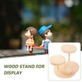 thumbnail image 3 of KAKOWELY Wooden 3-Tier Retail Display Stand Display Rack Bracelet Display Stand Jewelry Display Rack,7.09X"X7.09"X6.3", 3 of 4