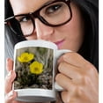 thumbnail image 2 of 3drose, Snow Buttercup, Yellow Alpline Wildflower - Na01 Fzu0000 - Frank Zurey, 11oz Magic Transforming Mug, 2 of 7