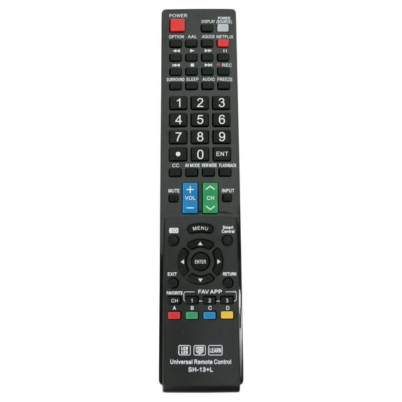 New SH-13 L universal Replace Remote Control fit for all Sharp TV Sub GB004WJSA GB005WJSA GA890WJSA GB118WJSA GJ221-C GJ221