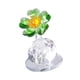 thumbnail image 5 of Adorno de flores, estatuilla transparente, estatua de decoración artística, escultura para centro de mesa de fiesta, sala de reuniones, sala de estar verde, 5 of 8