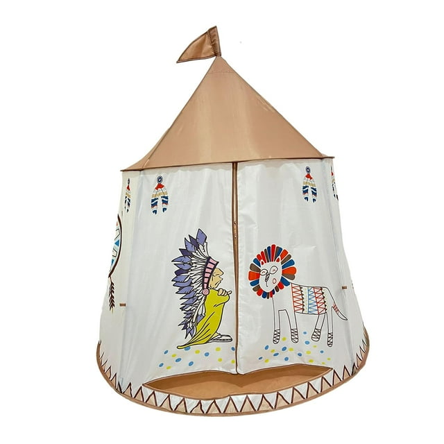 Tienda de juegos para niños, juguete, Castillo para niños, tienda de juegos, tipi plegable, para juegos interiores y exteriores, patio león