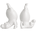 thumbnail image 2 of Hippo Bookends, Heavy Resin Acrobatic Hippo Bookends for Shelves, 10 Inch Tall Decorative Book Ends with Upside-Down Design for Farmhouse Home Office Decor 2PCS Hippo Bookends, 2 of 7
