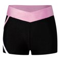 thumbnail image 6 of Manyakai Kids Girls 2 Piece Active Dancewear Outfit Crop Top and Shorts Set for Gymnastics Dancing Pink 6, 6 of 7