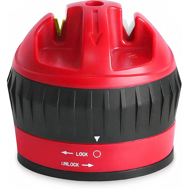 Afilador de cuchillos manual para cuchillos rectos, dentados y de chef, herramienta de afilado de cuchillos de cocina que ayuda a reparar y restaurar cuchillos de cocina desafilados