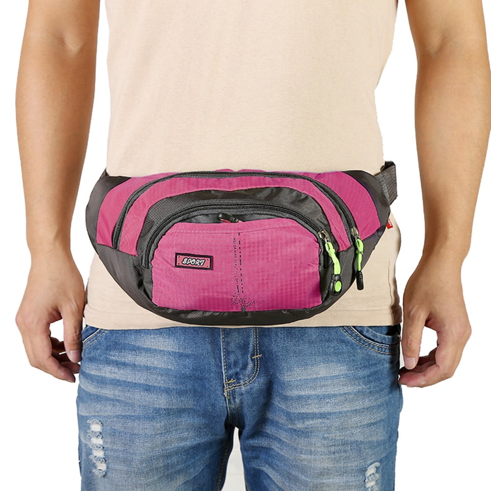 Sport Waist Bag With Large Capacity Waterproof For Men And Women Fanny Pack For Outdoor Ridding 