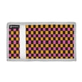 thumbnail image 2 of JIALIOU Nylon Trifold Card Wallet with ID Window Zipper Pocket for Men Women Teen Pink and Orange Checkered, 2 of 7