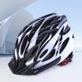 thumbnail image 4 of Casco transpirable para bicicleta Casco de seguridad anticolisión para ciclismo (L Negro blanco) Ndcxsfigh  Accesorios para bicicletas, 4 of 8