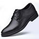 LSLJS Men's Leather Shoes sur l'Autorisation, la Mode Chaussures en Cuir Pointues Décontractées Chaussures Décontractées – image 1 sur 9