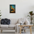thumbnail image 3 of Stupell Industries Patterned Forest Fox Animals & Insects Painting Unframed Art Print Wall Art, 13 x 19, 3 of 7