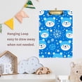 thumbnail image 4 of FORMRS Acrylic Clipboard with Low Profile Clip Standard A4 Letter Size, 12.5" x 9", Blue Bears, 4 of 8