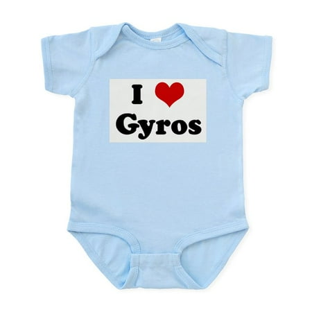 

CafePress - I Love Gyros Infant Bodysuit - Baby Light Bodysuit