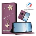 thumbnail image 2 of Tianyeda for XiaoMi RedMi Note 15 PRO 5G Wallet case Phone Cover with RFID Blocking Credit Card Holder Flip Book For Women Purple, 2 of 5