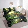 thumbnail image 3 of Feelyou 3D Capybara Bedding Comforter Set 7-Piece, Wildlife Animal King Bedding Sets, Jungle Lake Botanical Bed Sheets, Microfiber Room Decor, 3 of 7