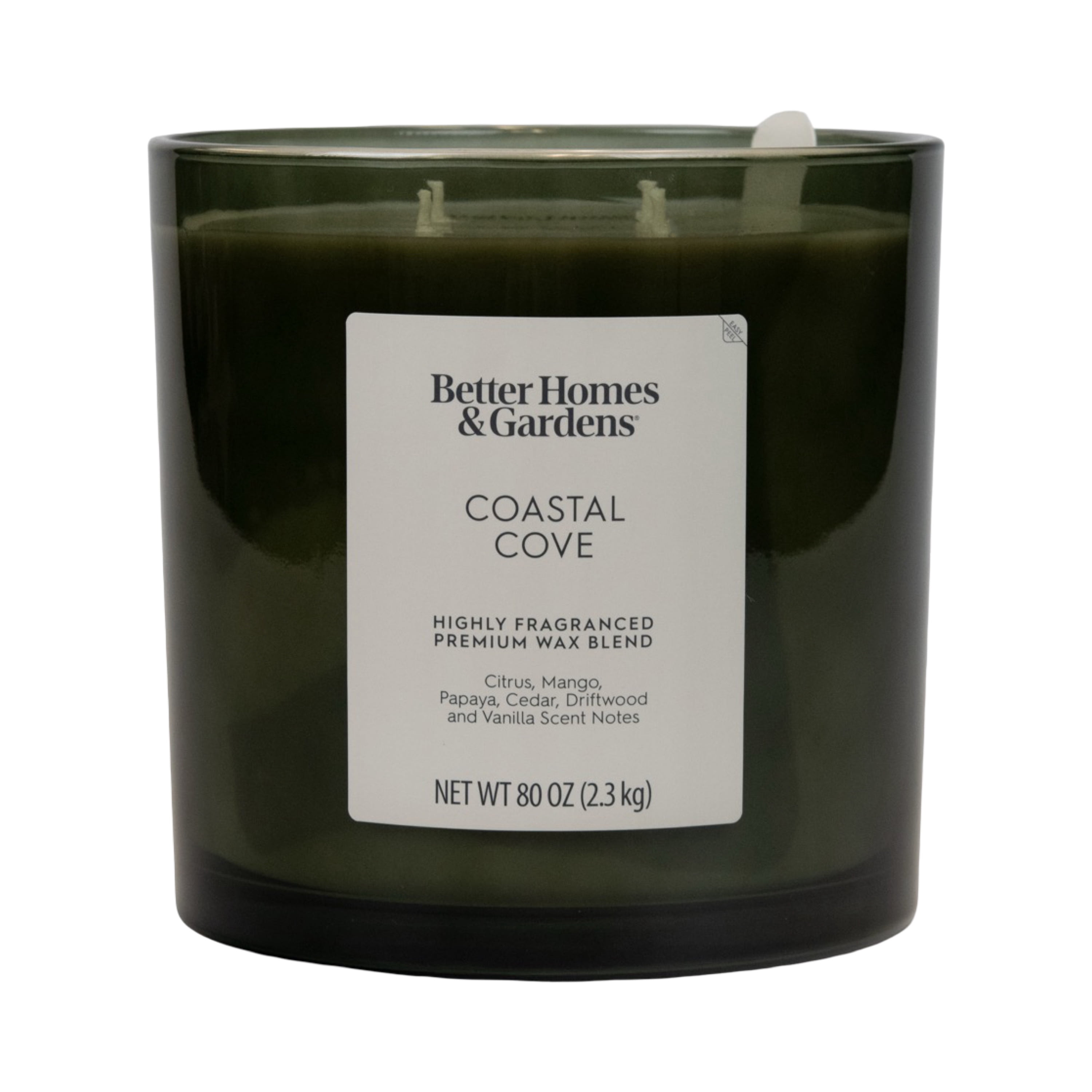 Better Homes & Gardens Coastal Cove Scented 4-Wick Large Oversized Jar Candle 80oz.