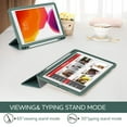 thumbnail image 6 of Suritch for iPad 9th/ 8th/ 7th Generation Case 10.2 Inch with Screen Protector and Pencil Holder, Magnetic Trifold Stand, Auto Sleep/Wake Cover, Green, 6 of 7