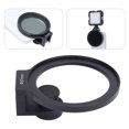 thumbnail image 1 of Adaptador De Filtro De Lente De Rosca De 67 Mm Con Clip, Clip De Filtro De Lente De Teléfono Con Montaje En Zapata Fría Resistente Para Grabación De Video, 1 of 7