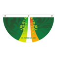 thumbnail image 1 of St Patrick Day Fan Flag Polyester Green 90 * 45 Cm High-quality Durable Folded, 1 of 5