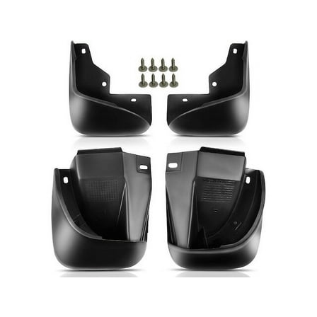 Mud Guard Set 4 - Compatible with 1998 - 2002 Honda Accord Sedan 1999 2000 2001