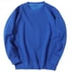 thumbnail image 2 of Blusas y camisas de manga larga con cuello redondo Sudadera deportiva de cuello redondo para hombre Sudadera con capucha de manga larga lisa Blusa de poliéster para hombre, 2 of 3