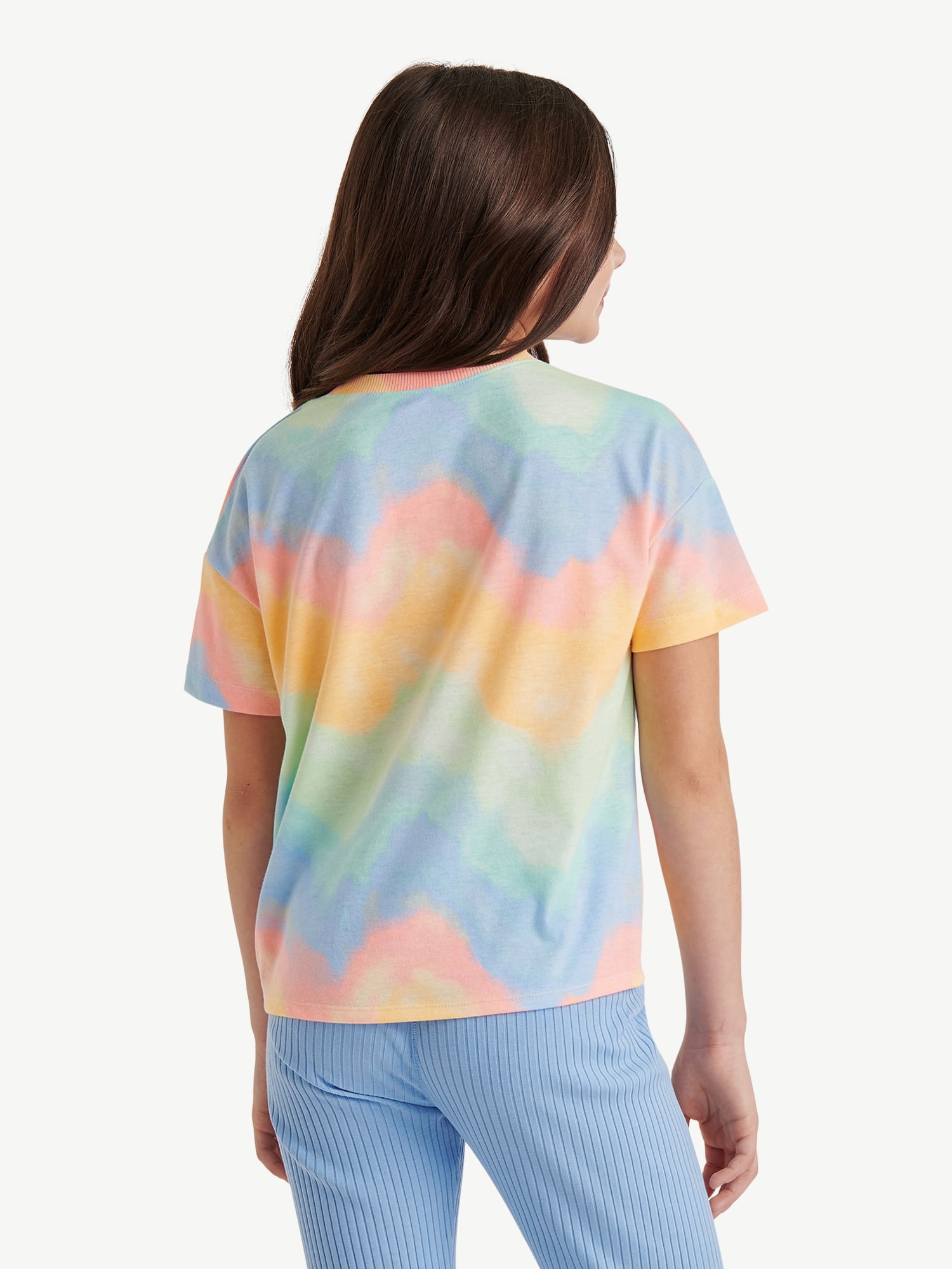 Justice Girl's 645 Short Sleeve Graphic T-Shirt, Sizes XS-XL & Plus