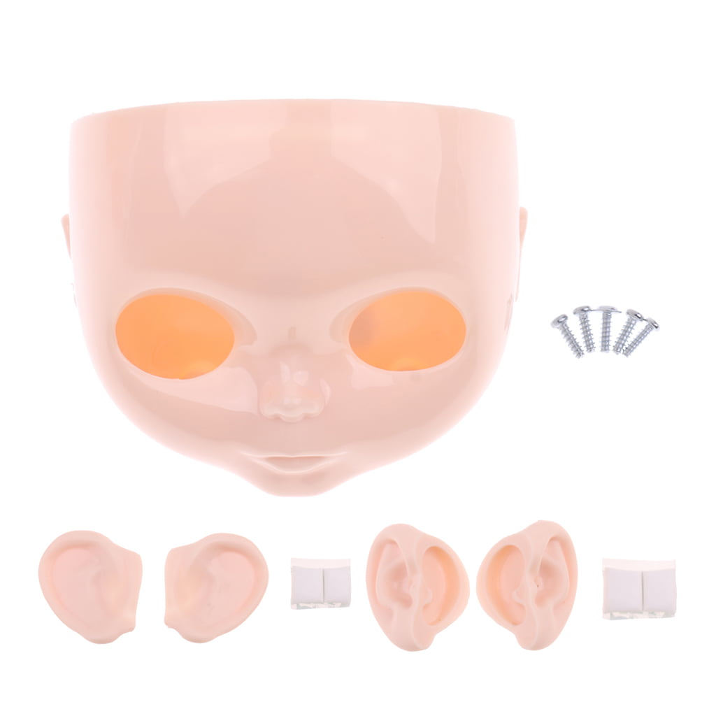 Doll Makeup Faceplate Backplate for 12" Takara Blythe Custom Accessories #2 