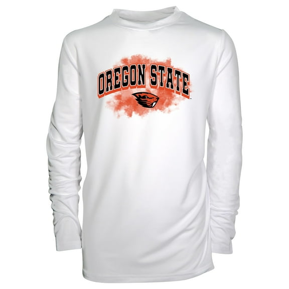 Youth Garb White Oregon State Beavers Jessie Long Sleeve Sunshirt