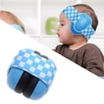 thumbnail image 4 of Auriculares de protección para bebés, con orejeras elásticas para la cabeza para dormir para bebés recién nacidos , Azul Baoblaze orejeras para dormir, 4 of 8