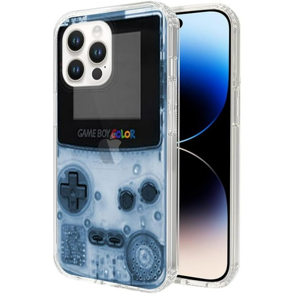 Phone Case Game boy Phone Blue Case Cover Compatible with iPhone 11 6.1 Inch
