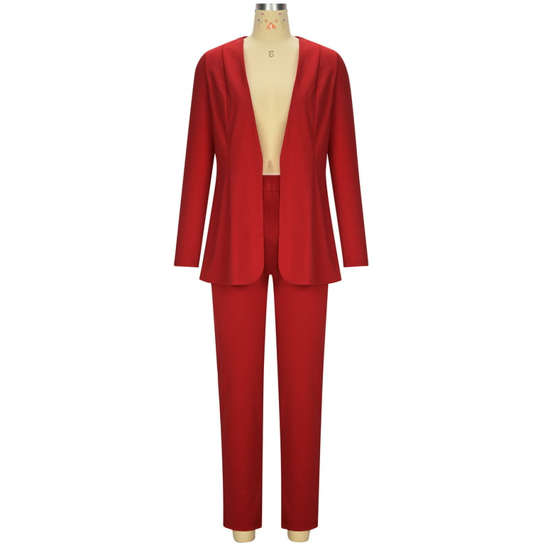 Womens Two Piece Outfits Blazer Pants Suits Party Clubwear Sexy