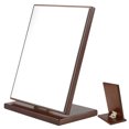 thumbnail image 4 of RENACLIPY 1Set Vanity Mirror Wooden Rectangular Light Brown For Women's Dressing Table, 4 of 8