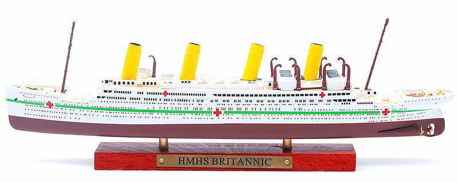 Atlas Diecast 1:1250 HMHS Britannic Cruise Ship Model Ocean Boat Toys HOT NEW